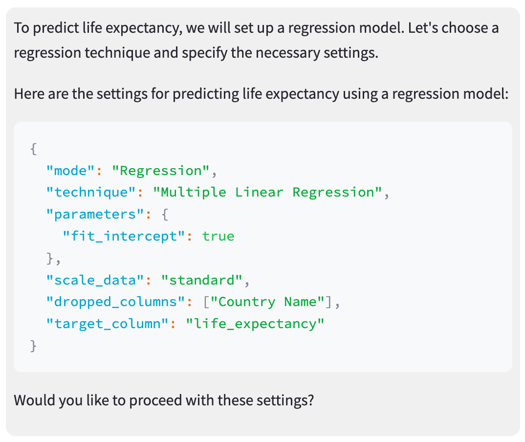 AI Assistant Feedback